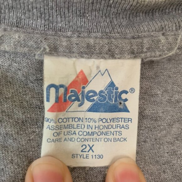 VINTAGE COTTON COLLECTIBLE PHILLIES V INDIANS 2004 - Picture 2 of 3